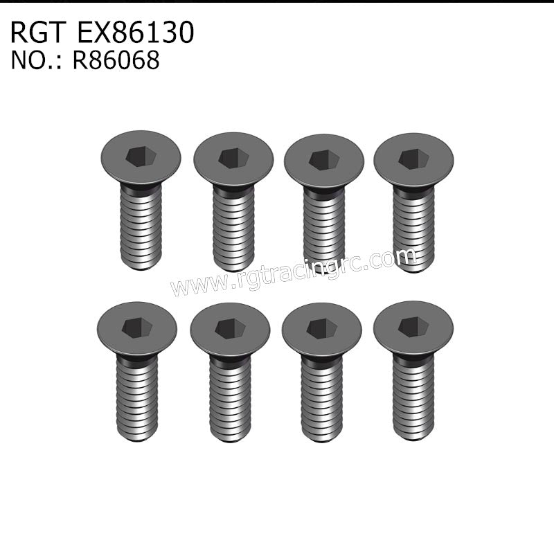 RGT EX86130 Original Parts Flat Head 3X8 R86068