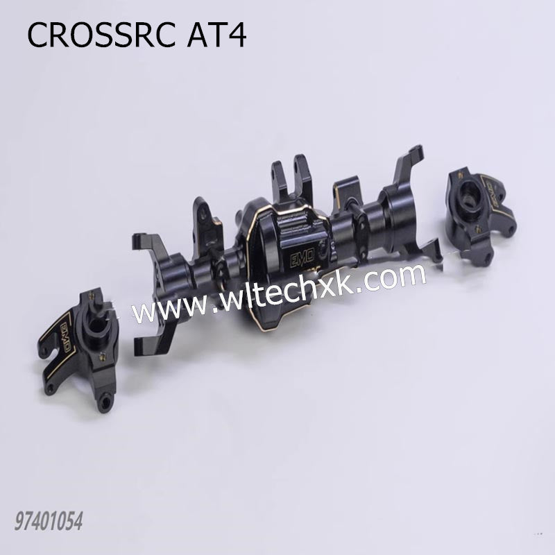 CROSSRC AT4 Parts CNC Rear Straight Axle Housing Parts CS-97401055-2