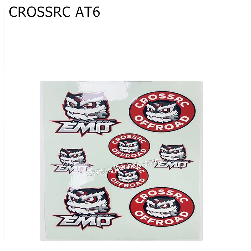 CROSSRC AT6 Parts Sticker-2