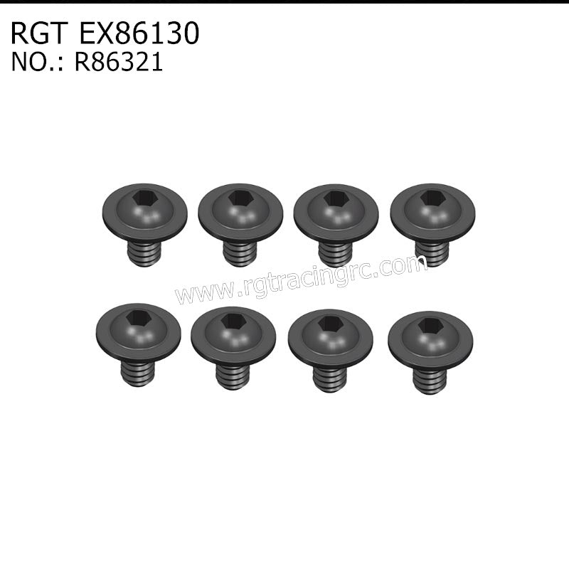 RGT EX86130 Original Parts Flange Head Screws 3X4 R86321