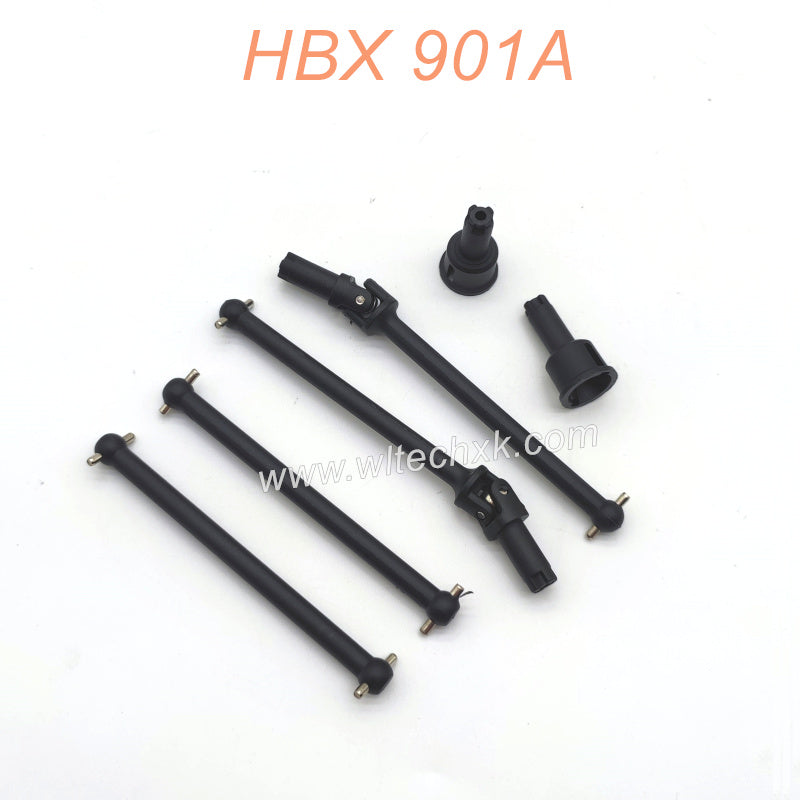 HAIBOXING HBX 901 901A RC CAR Parts Front Rear Drive Shafts Kit