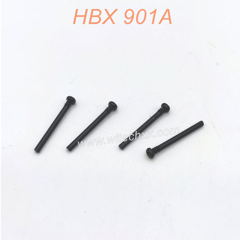 HAIBOXING HBX 901 901A RC CAR Parts Front Rear Upper Suspension Arm Hinge Pins (ST3X28mm)