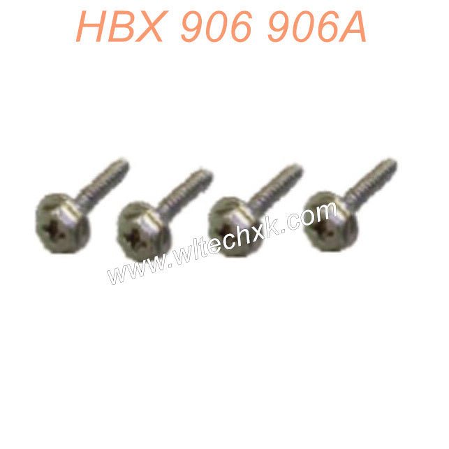 90131 HBX 906 906A RC Car Parts Wheel Lock Screws