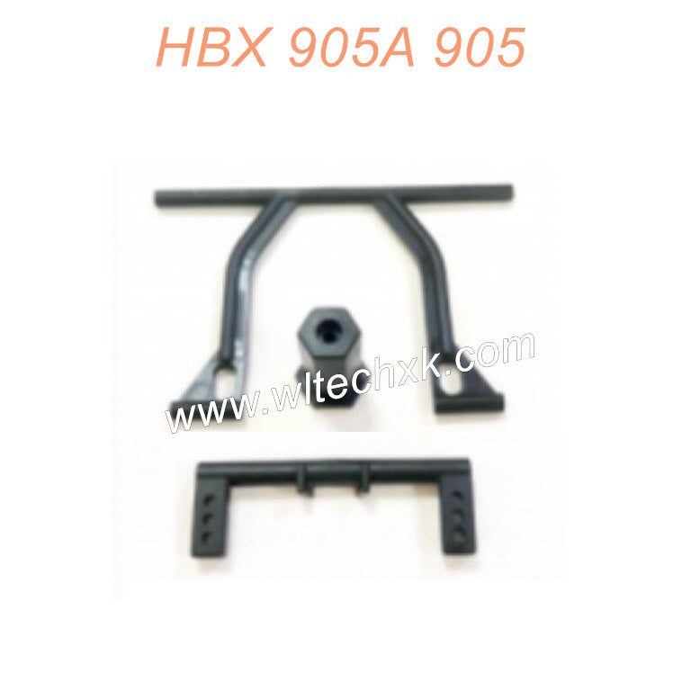 90153 Rear Rail+Spare Wheel Retainer Parts for HBX 905A