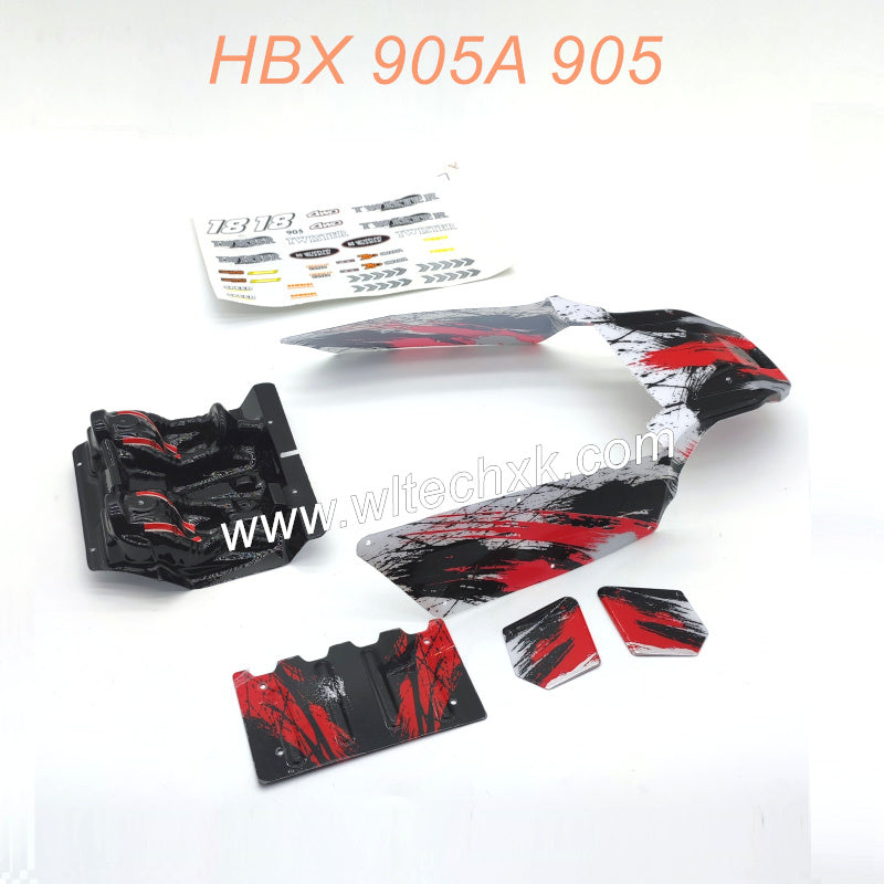 90157 Car Body+Decal Parts for HBX 905A