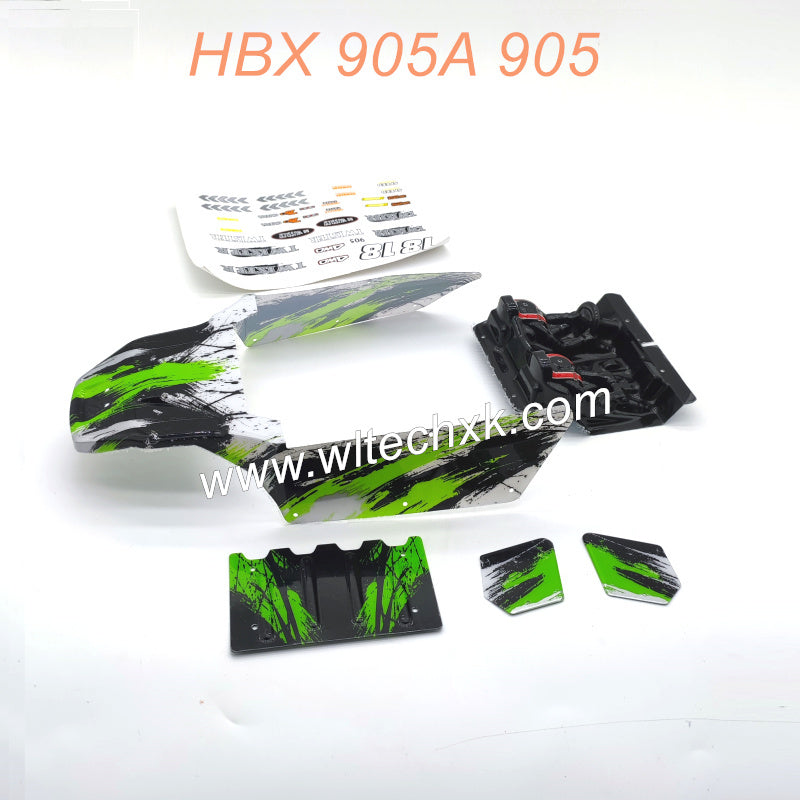 90158 Car Body+Decal Parts for HBX 905A-1
