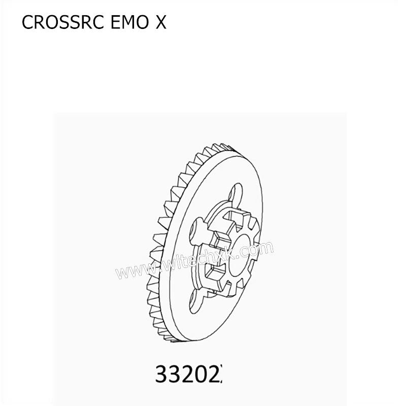 CROSSRC EMO X Parts 36T Axle Bevel Gear 33202 CS-97401104