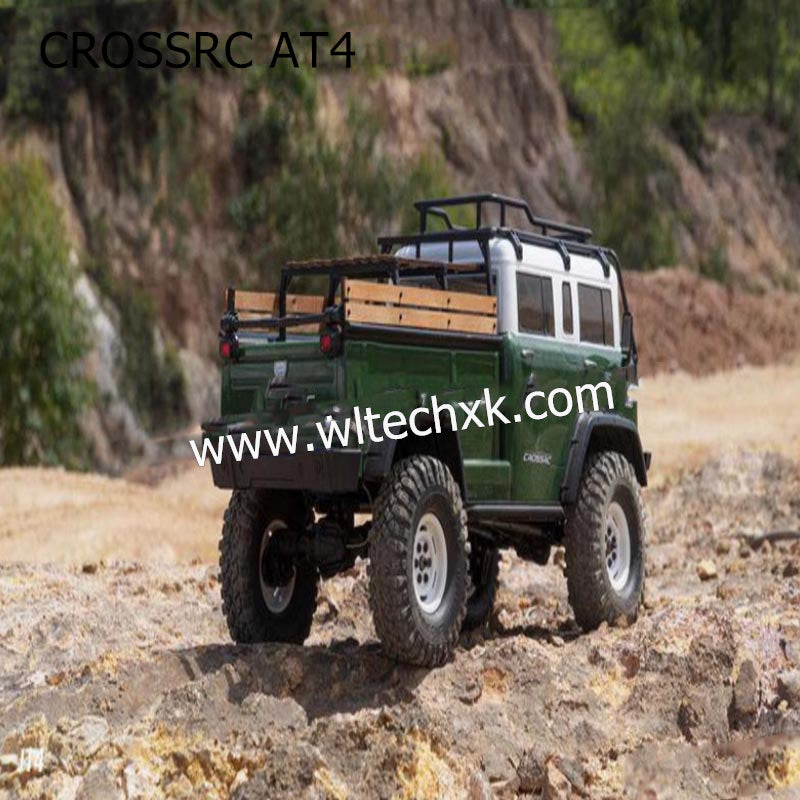 CROSSRC AT4 Parts Complete Car Shell Kit (sprayed green) CS-97400963-2