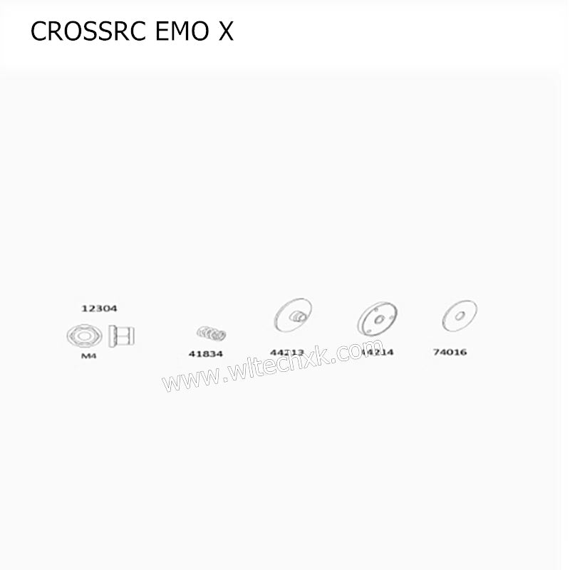 CROSSRC EMO X Parts Limited Slip Assembly CS-97401066