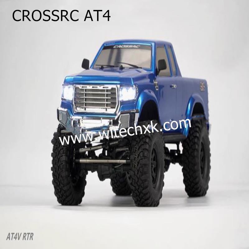 CROSSRC AT4 Parts Car Shell + Car Shell Decoration (blue) CS-97400957