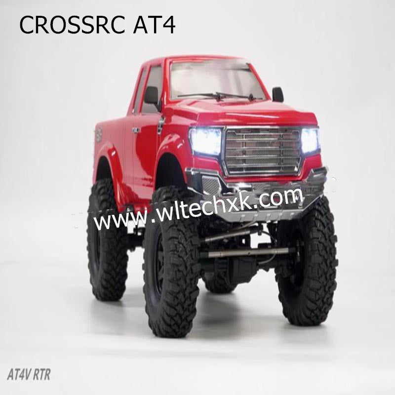 CROSSRC AT4 Parts Body + Body Decorative Parts (Red) CS-97400958-1