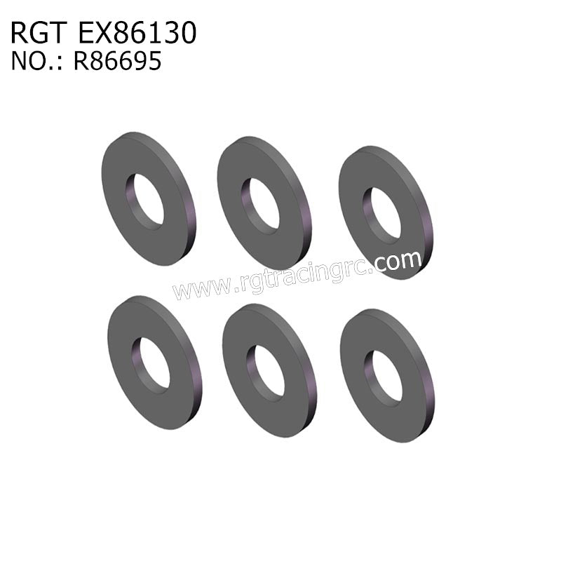 RGT EX86130 Original Parts Metal Washer 3X7X0.8mm R86695
