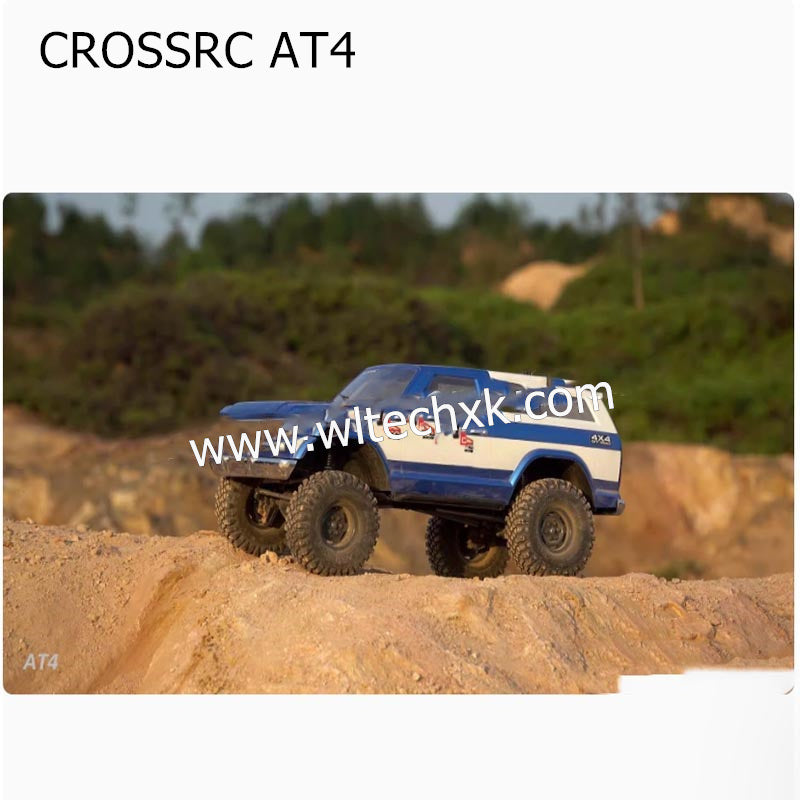 CROSSRC AT4 Parts Body + Body Decorative Parts (Blue) CS-97400955-1