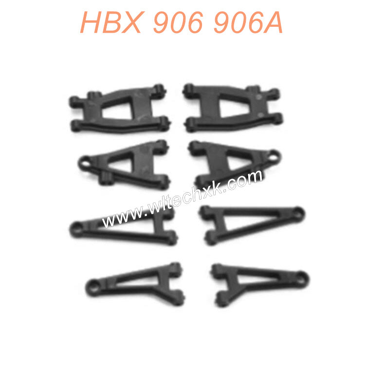 96001 HBX 906 906A RC Car Parts Front Rear Suspension Arms