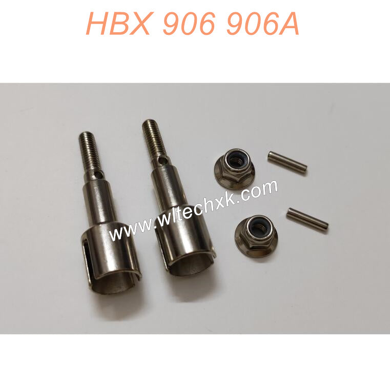 96013 HBX 906 906A RC Car Parts Upgrade Rear Wheel Shafts