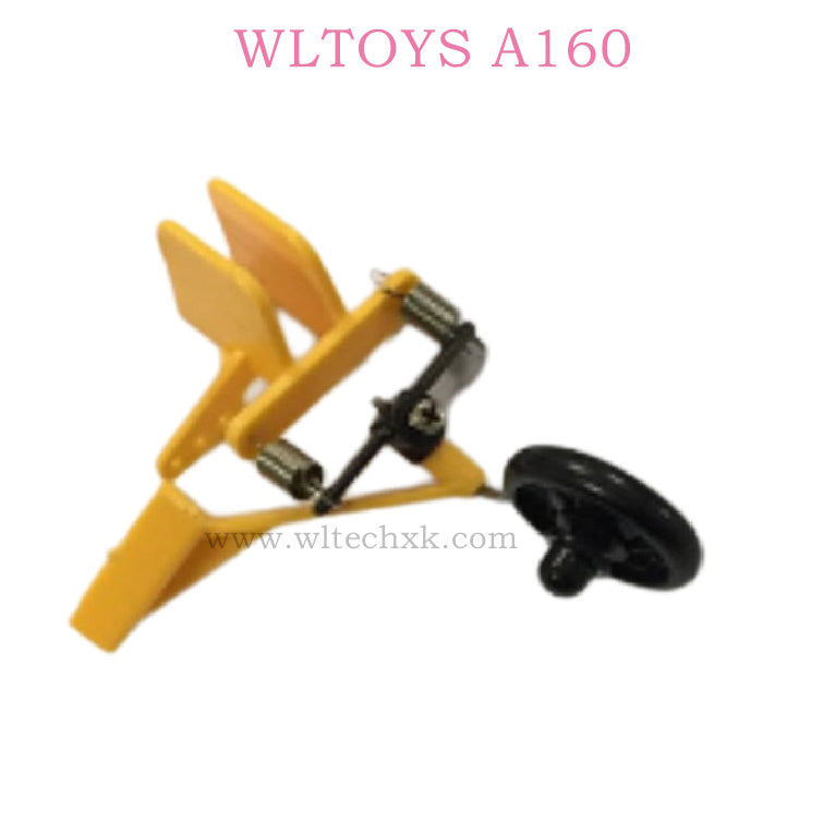 Wltoys XK A160 RC Glider Original Parts 0008 Rear Landing Gear Assembly