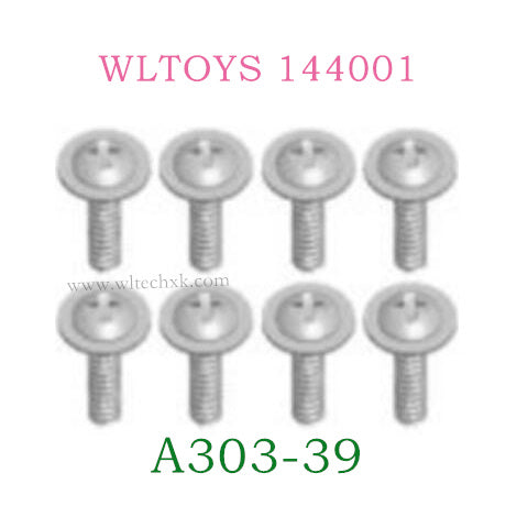 A303-39 ST2.6X6PWB6 Round head screw