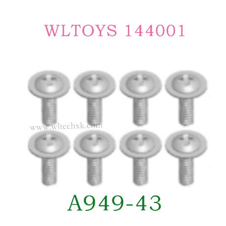 A494-43 Round head with screw M2.5X6X6