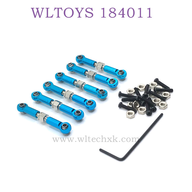 Upgrade For WLTOYS 184011 Parts Connect Rod blue