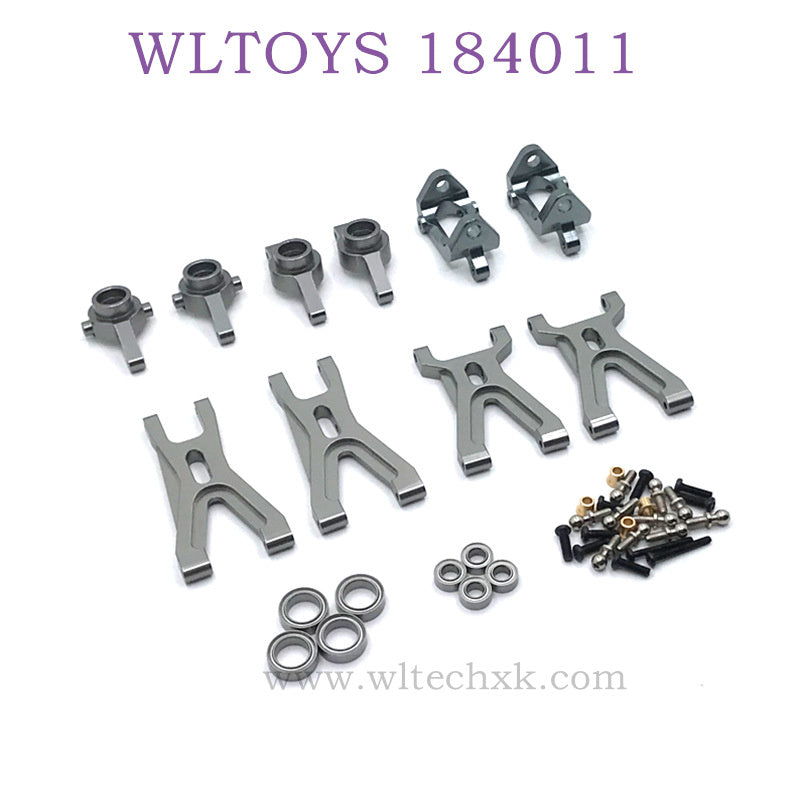 Upgrade For WLTOYS 184011 Parts Swing Arm Kit titanium