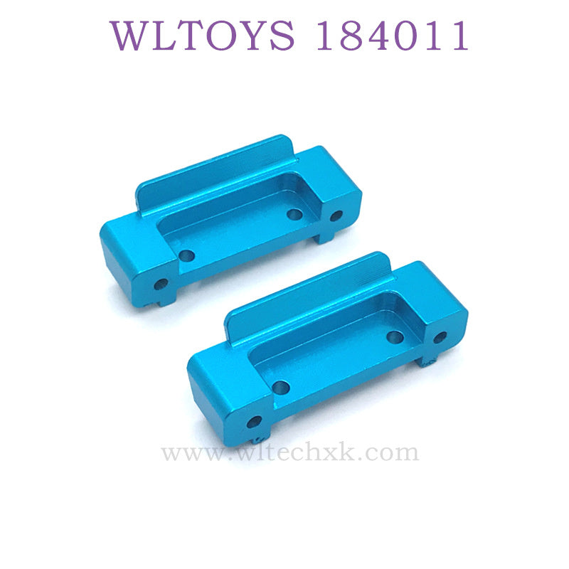 Upgrade For WLTOYS 184011 Parts Metal Front and Rear Protector blue