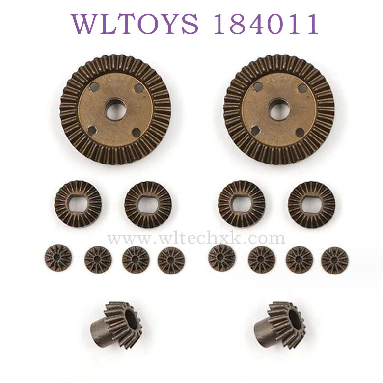 Upgrade For WLTOYS 184011 Parts Metal Bevel Gear kit