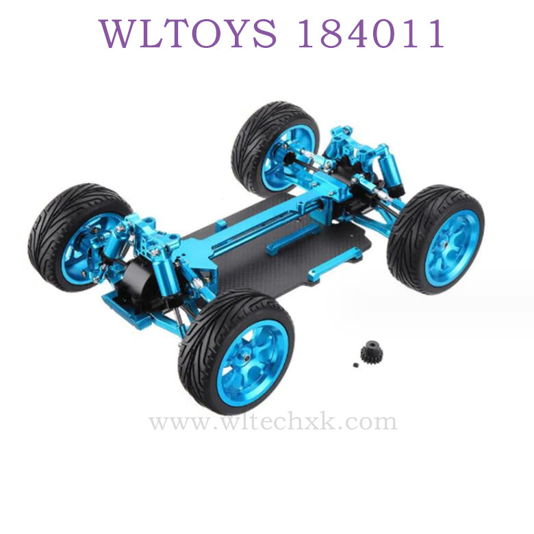 Upgrade For WLTOYS 184011 Parts Body Kit blue