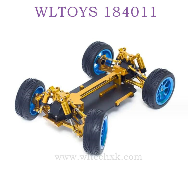 Upgrade For WLTOYS 184011 Parts Body Kit gold