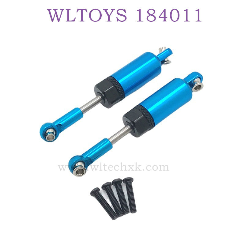 Upgrade For WLTOYS 184011 Parts Metal Shock Absorber blue