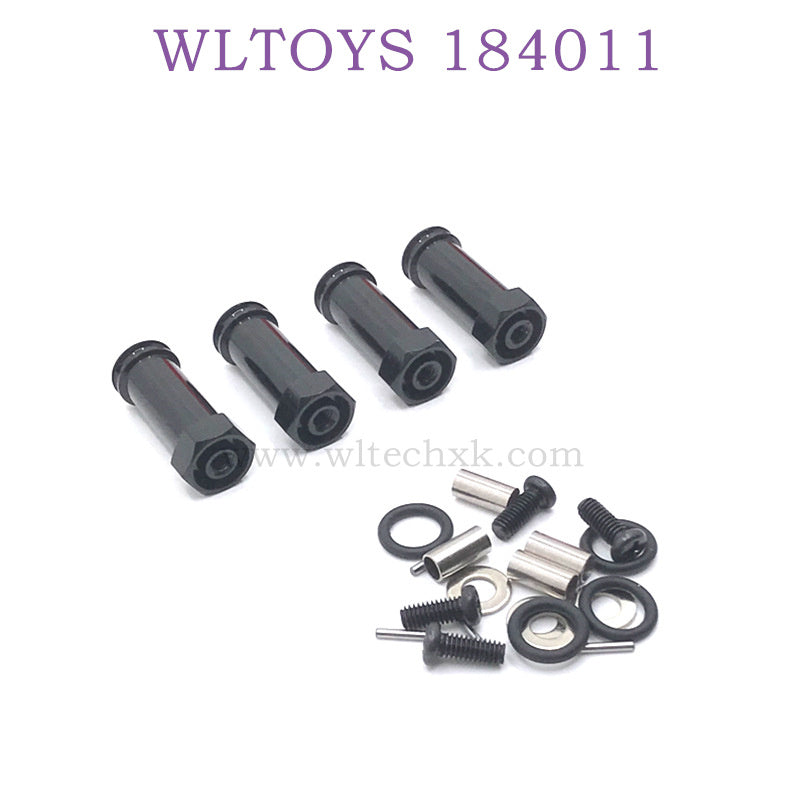 Upgrade For WLTOYS 184011 Parts Extension Adapter kit black