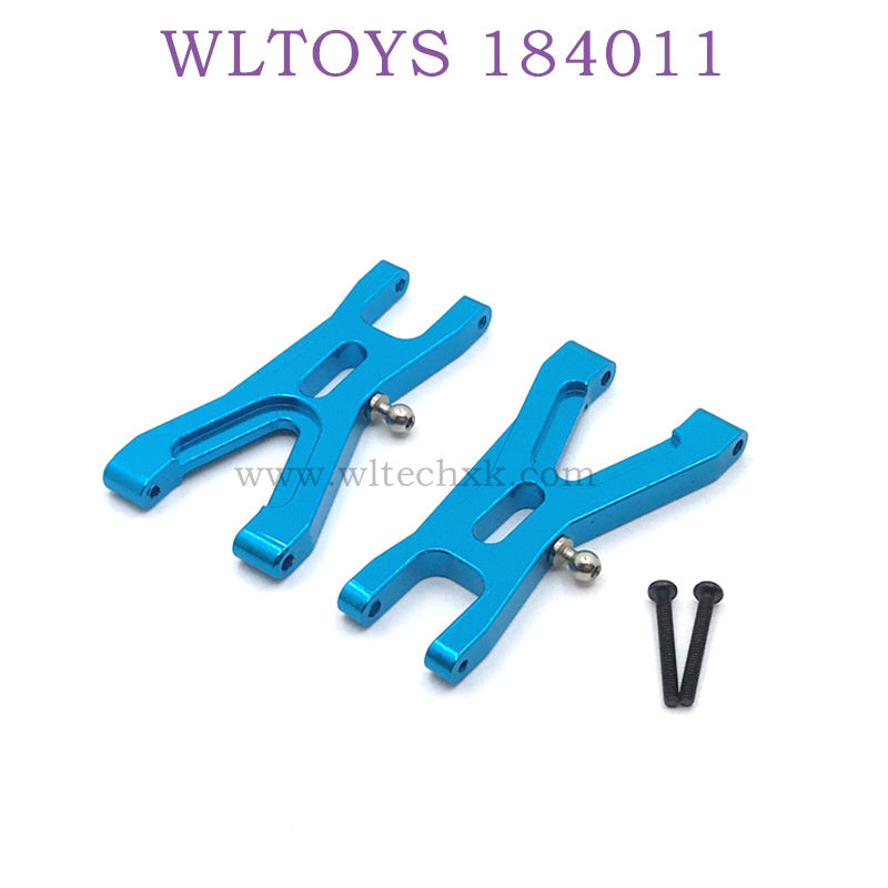 Upgrade For WLTOYS 184011 Parts Rear Swing Arm blue