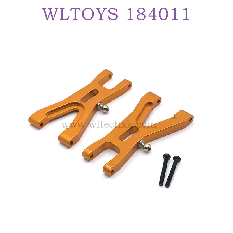 Upgrade For WLTOYS 184011 Parts Rear Swing Arm gold