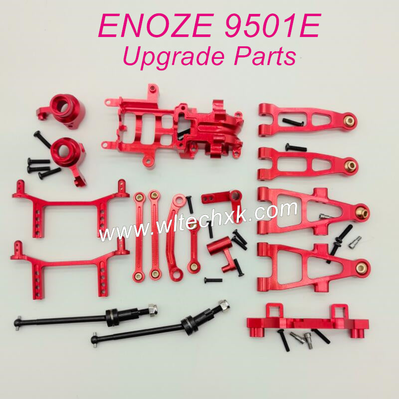 B2-ENOZE 9501E Upgrade Parts Metal Bone Dog and Swing Arm kits Red