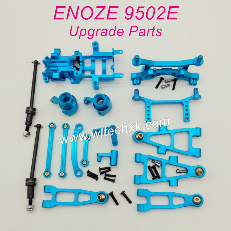 B2-ENOZE 9502E Upgrade Parts Metal Bone Dog and Swing Arm kits Blue