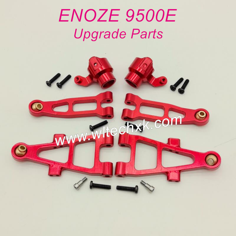B9-ENOZE 9500E Upgrade Parts Upper and Lower Swing Arm set Red