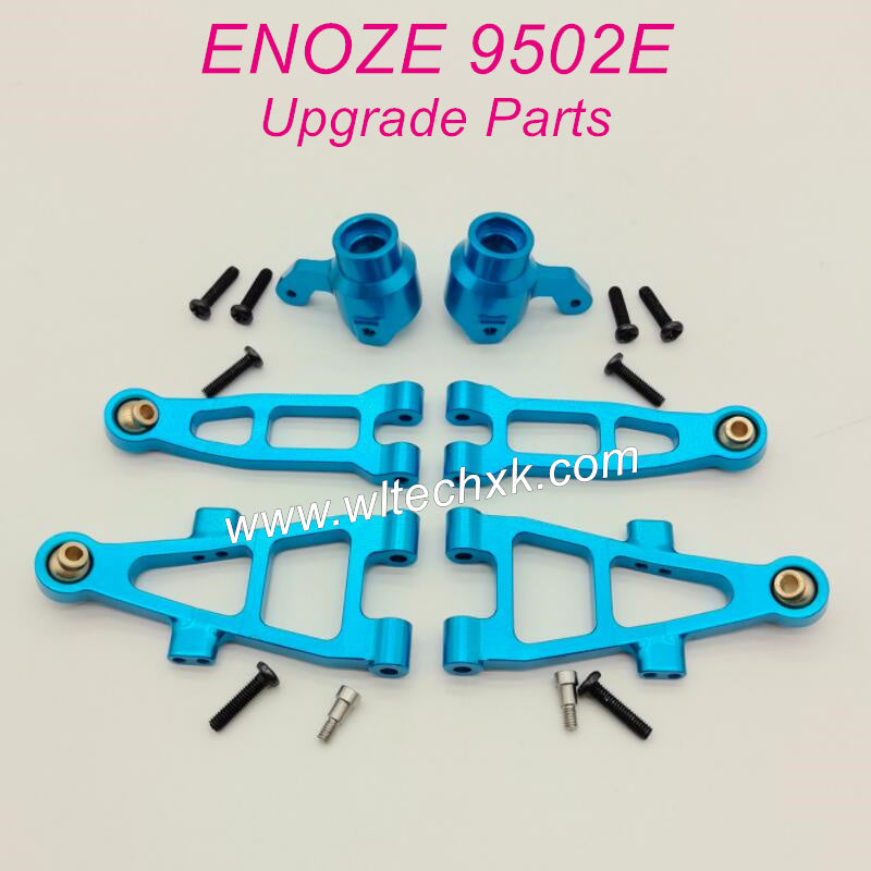 B9-ENOZE 9502E Upgrade Parts Upper and Lower Swing Arm set Blue