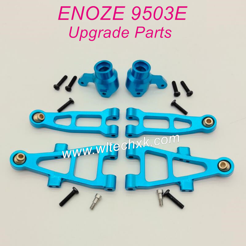B9-ENOZE 9503E Upgrade Parts Upper and Lower Swing Arm set Blue