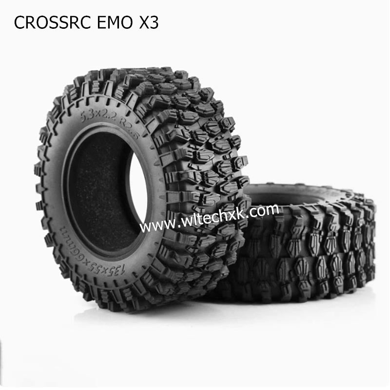 CROSSRC EMO X3 Parts 2.6 inch Climbing Car Tire Skin MK07-1