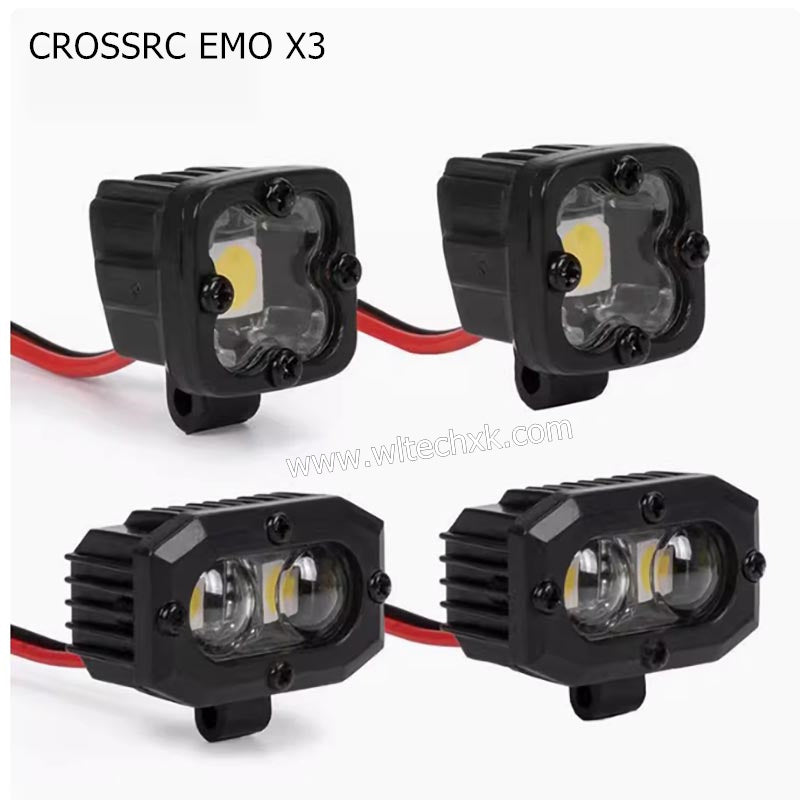 CROSSRC EMO X3 Parts Bumper Spotlight TRX4 SCX10-1