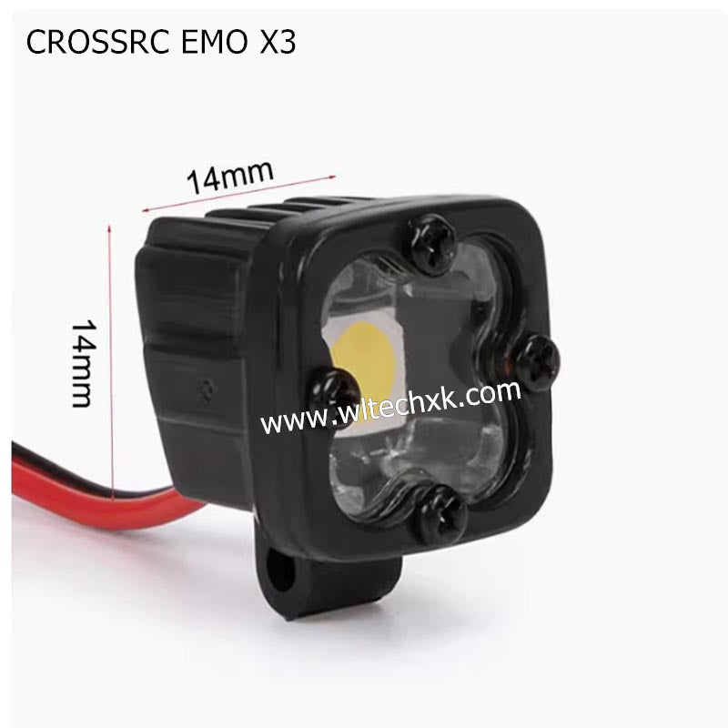 CROSSRC EMO X3 Parts Bumper Spotlight TRX4 SCX10-2