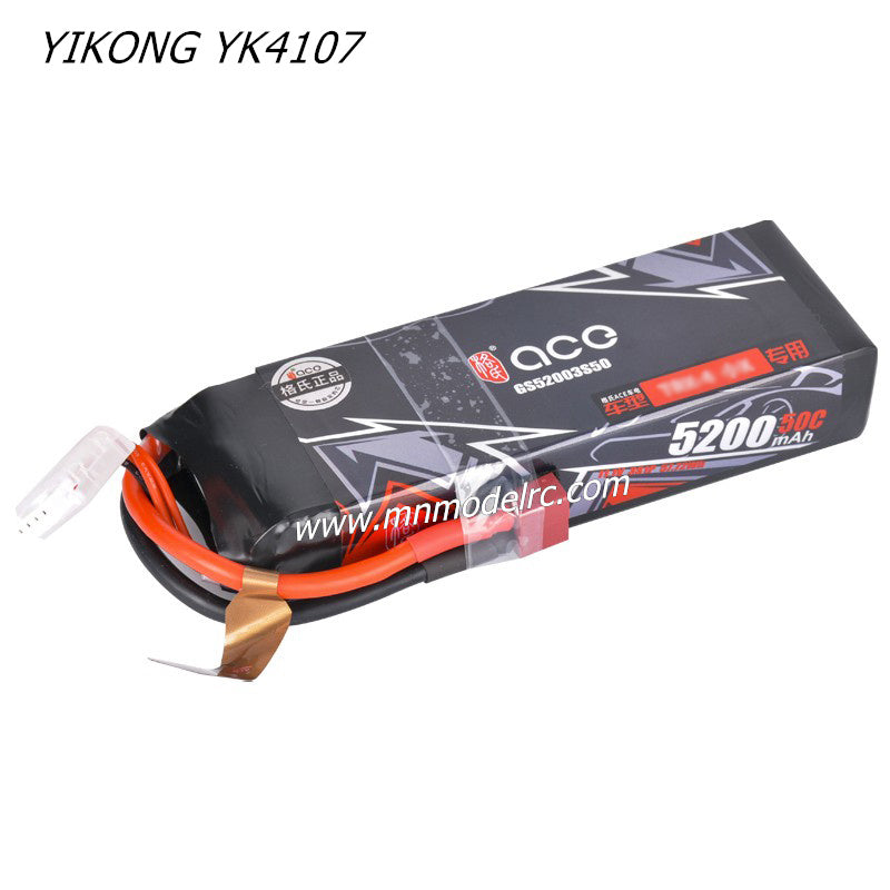 YIKONG YK4107 Parts Gens Ace 3S 5200mAh LiPo Battery