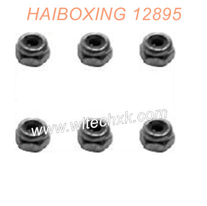H017-HAIBOXING 12895 Desert RC Truck Parts Rock Nut M2.5