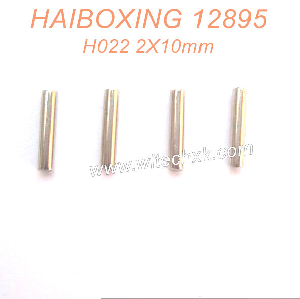 H022-HAIBOXING 12895 Desert RC Truck Parts Wheel Hex. Pins 2X10mm