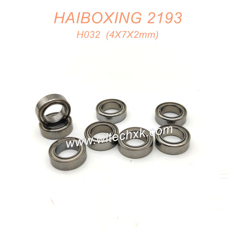 H032 Ball Bearings (4X7X2mm) Parts For HAIBOXING 2193 Drift RC Car