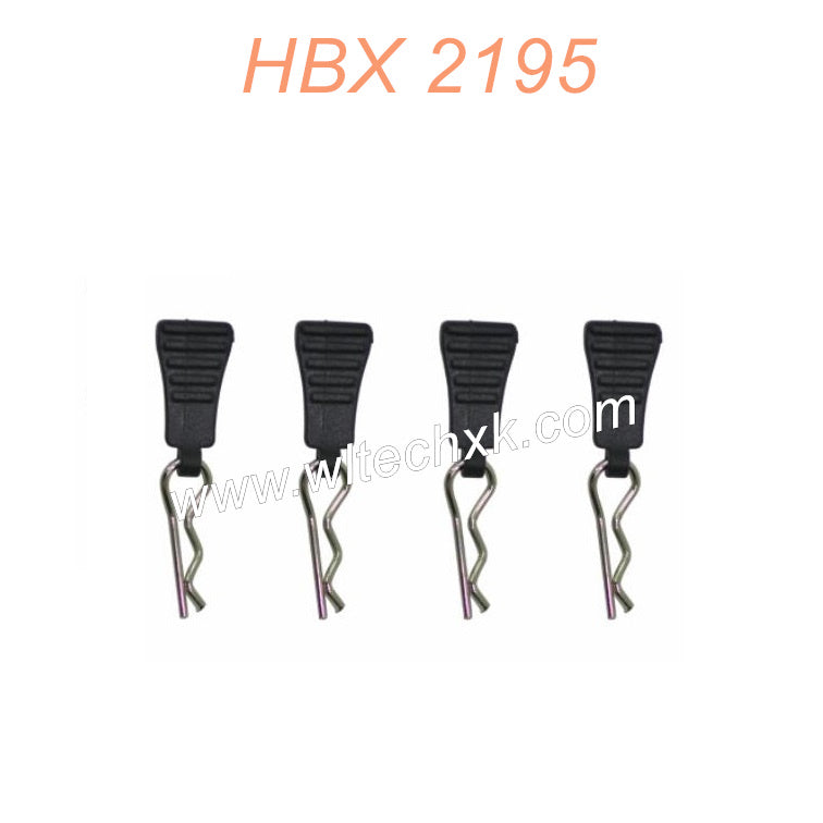 H165 Body Clips Parts For HBX 2195 RC Car
