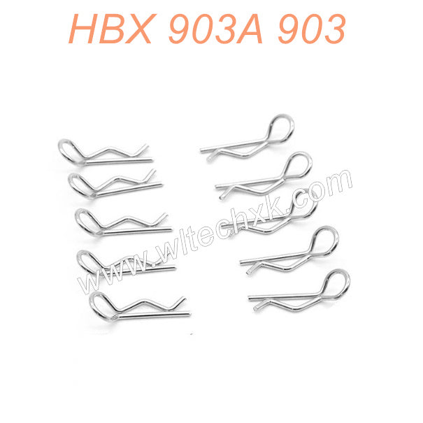 H166 Body Clips Parts For HAIBOXING 903 903A