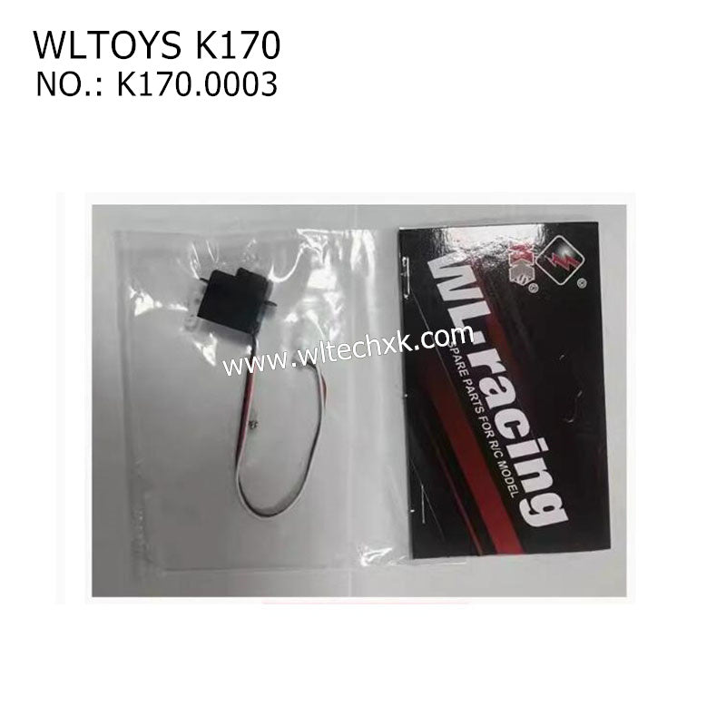 WLTOYS K170 RC Helicopter Parts Servo Assembly K170.0003