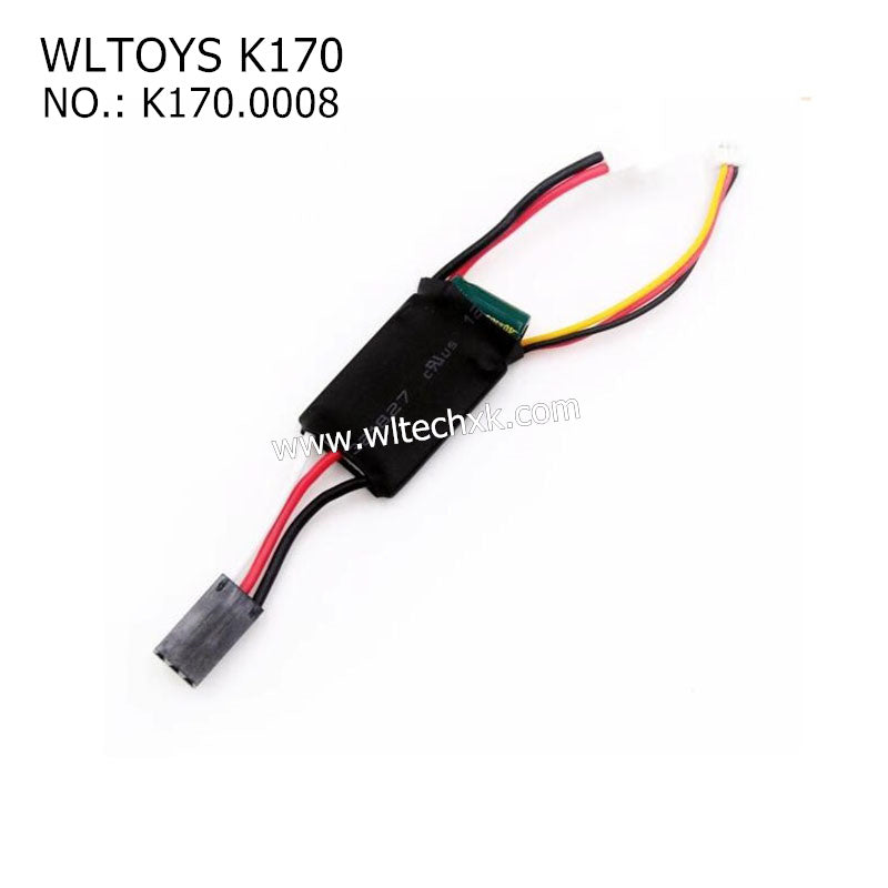 WLTOYS K170 RC Helicopter Parts Brushless Speed Controller K170.0008