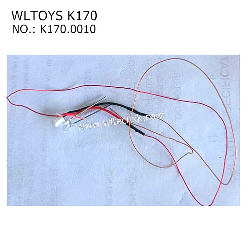 WLTOYS K170 RC Helicopter Parts Rear Led Light K170.0010