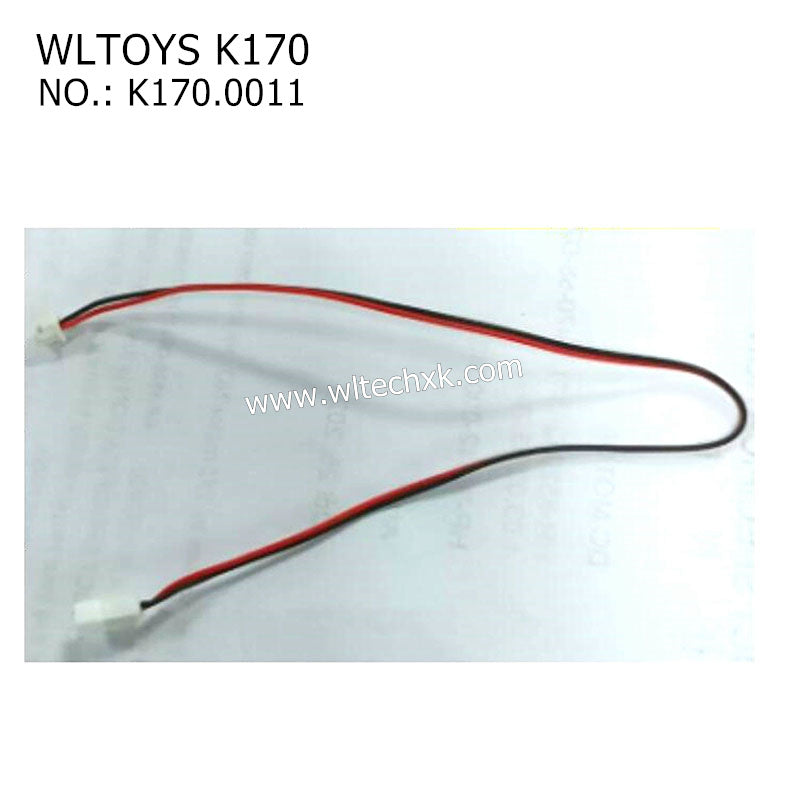 WLTOYS K170 RC Helicopter Parts Wire For Tail Motor K170.0011